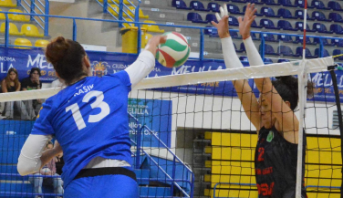 El CV Melilla firma una victoria de autoridad ante Sant Cugat y se encarama a la cuarta posición