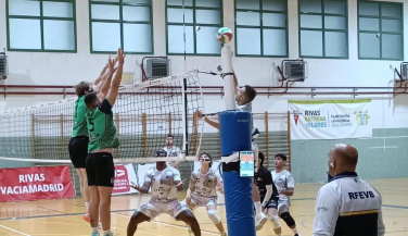 El Grupo Alfil Marbella Costa del Voley se impone en un igualado duelo ante el AD Voleibol Rivas (1-