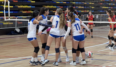 El primer día de la Copa de España llena Guadalajara de ilusión y voleibol 