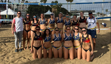 Disputadísimo encuentro sobre la arena de Las Alcaravaneras