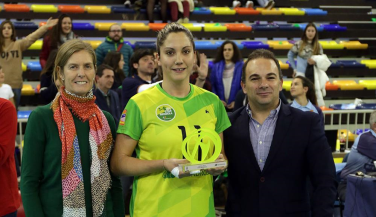 Cristina Sanz: Me he sentido muy bien y estoy muy contenta por haber recibido este MVP Iberdrola