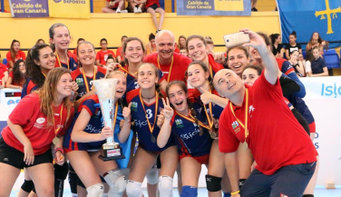 Lledó School Lilla Grau y RGC Covadonga, campeones de España Cadete