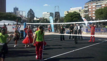 El Voley participa en la Semana Europea del Deporte