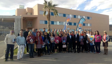 Exitoso acto de entrega de Kits de Pequevoley a los centros escolares de Lorca