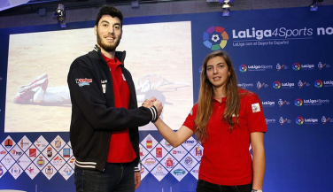 El Voleibol participa en la presentación de LaLiga4Sports