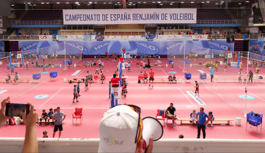 El Campeonato de España Benjamín llena Valladolid de ilusión, esfuerzo y voleibol