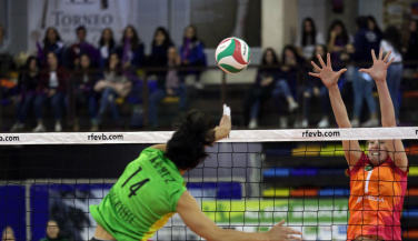 Gran espectáculo del Voleibol en un Palacio Multiusos abarrotado para el All Star Iberdrola 