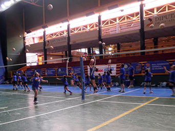 Comenzó el Campus Pequevoley            