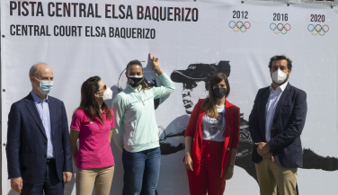 Elsa Baquerizo da nombre a la Pista Central de Puerta de Hierro
