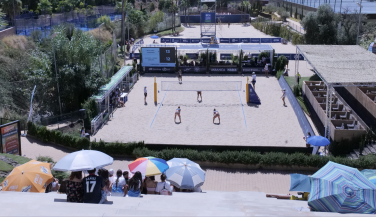 El Campeonato de España de Vóley Playa vibra en su segunda jornada