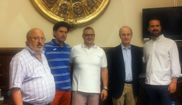 Firmado el convenio de colaboración de la RFEVB con el CAEP Soria