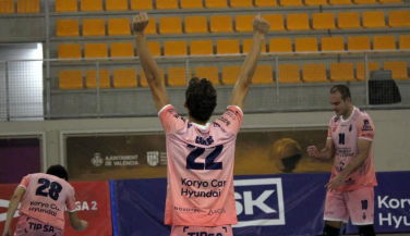 Remontada del Léleman Conqueridor al AD Voleibol Rivas