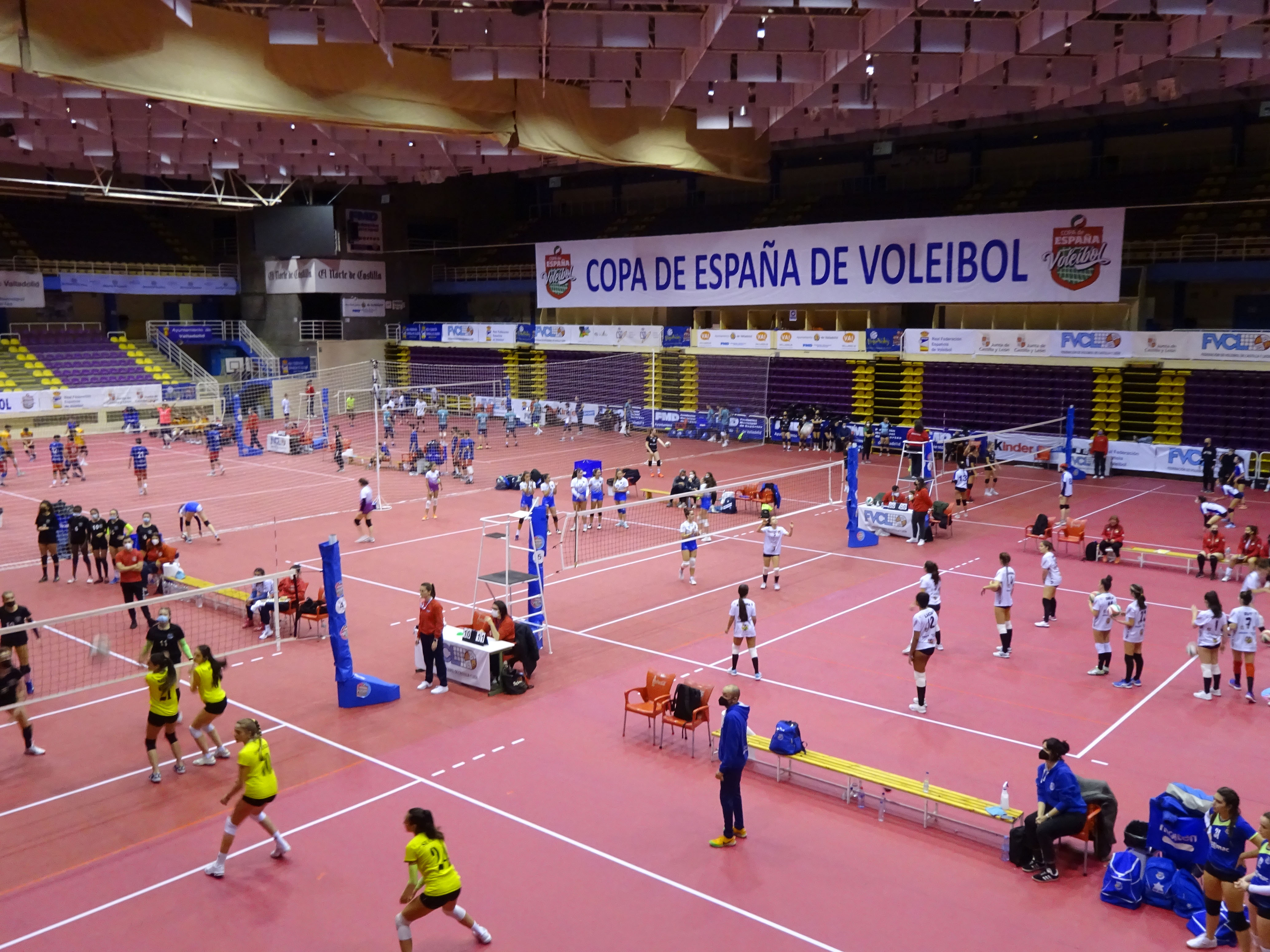 Valladolid define los finalistas de la Copa de España Cadete y Juvenil