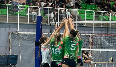 El CV Sant Quirze debuta con victoria en casa ante Indescar Zaragoza