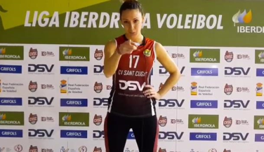 Marta García, líbero de DSV CV Sant Cugat te recuerda la importancia de cuidar el medio ambiente