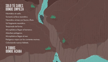 La RFEVB se suma a la sensibilización sobre el abandono de residuos en espacios naturales