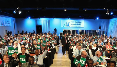 El Congreso Mundial de la FIVB se clausura en Italia