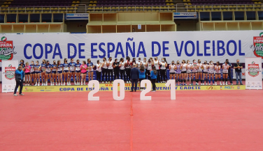 Valladolid corona a los campeones de la Copa de España cadete y juvenil de 2021