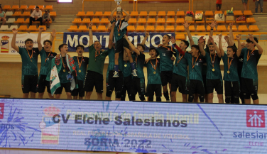 Salesianos Elche reedita título de Campeón de España Infantil Masculino en Soria