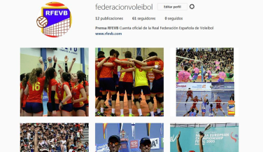 La RFEVB llega a Instagram 