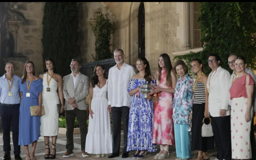 Avarca de Menorca, protagonista en la recepción de la Casa Real en Marivent